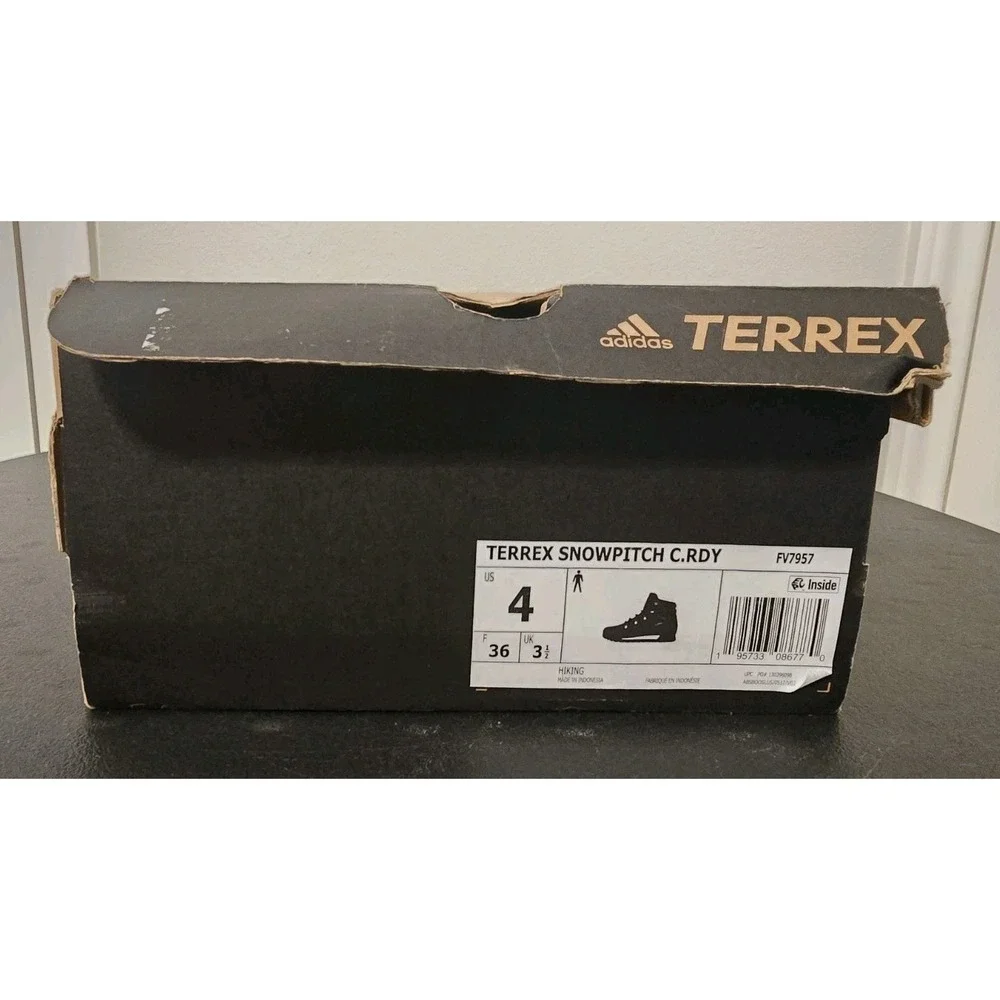 Adidas Terrex Snowpitch C.RDY FV7957 Hiking Trail Shoes Boot Mens Size 4 New Box
